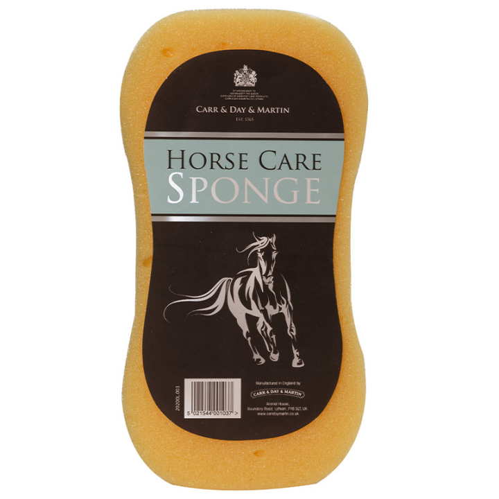Washing Sponge Horse Care Yellow in the group Grooming & Health Care / Washing Sponges & Cleaning Cloths at Equinest (CC058YE)