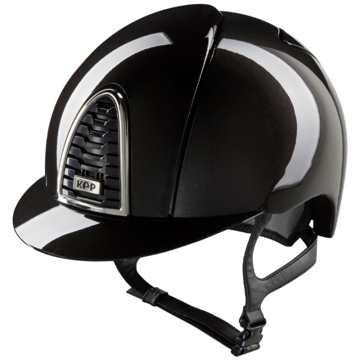 Riding Helmet Cromo 2.0 Shine Black in the group Riding Equipment / Riding Helmets / Standard Visor Riding Helmets at Equinest (CRS2BLKBLK2_R)