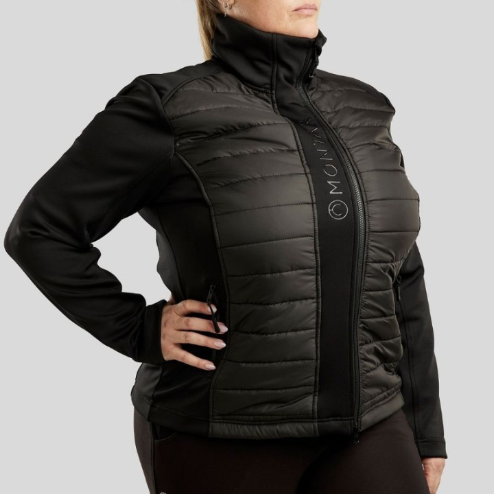 Hybrid Jacket Emma Softshell Curve Black in the group Equestrian Clothing / Coats & Jackets / Riding Jackets at Equinest (CSL21244XBA_r)