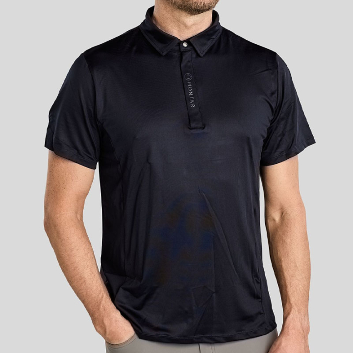 Men's Polo Shirt Clubwear Navy Blue in the group Equestrian Clothing / Riding Shirts / Piques at Equinest (CW302417LNA_r)