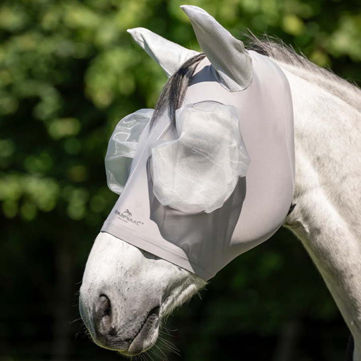 Fly Veil Defense Silver/Silver in the group Fly Protection / Fly Masks & Nose Nets at Equinest (DCHCNNIISISI_r)