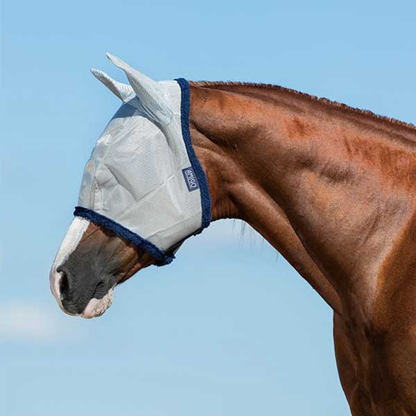 Amigo Fly Mask Navy Blue Cob in the group Fly Protection / Fly Masks & Nose Nets at Equinest (DMRF60SINA-C)