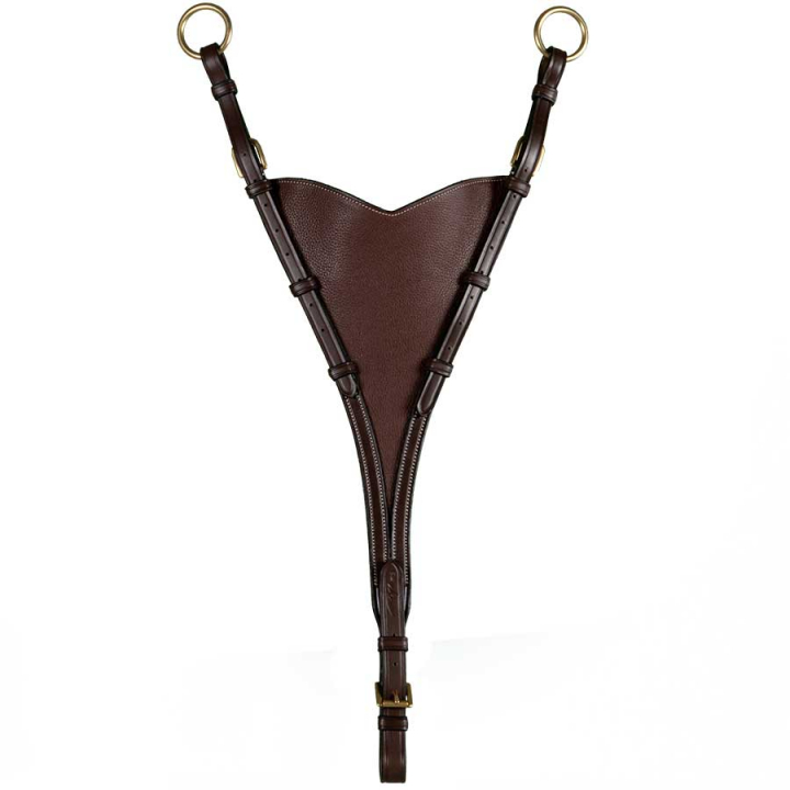 Short Martingale Soft Bib DC Brown in the group Horse Tack / Martingale & Breastplate / Martingale at Equinest (DY07DBr_r)