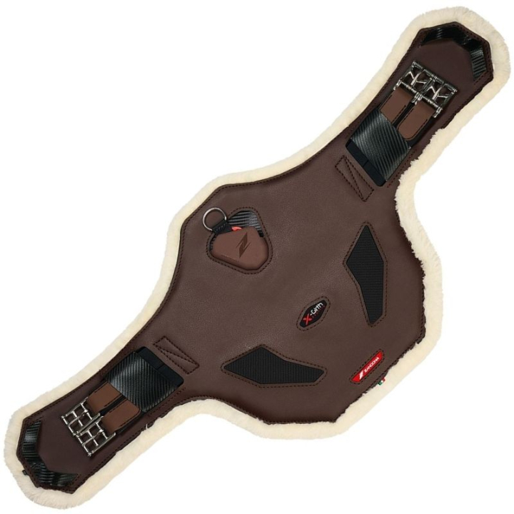 Eventing X-Girth Techno-Fur Brown in the group Horse Tack / Girths at Equinest (E2468BN50YWBR_r)