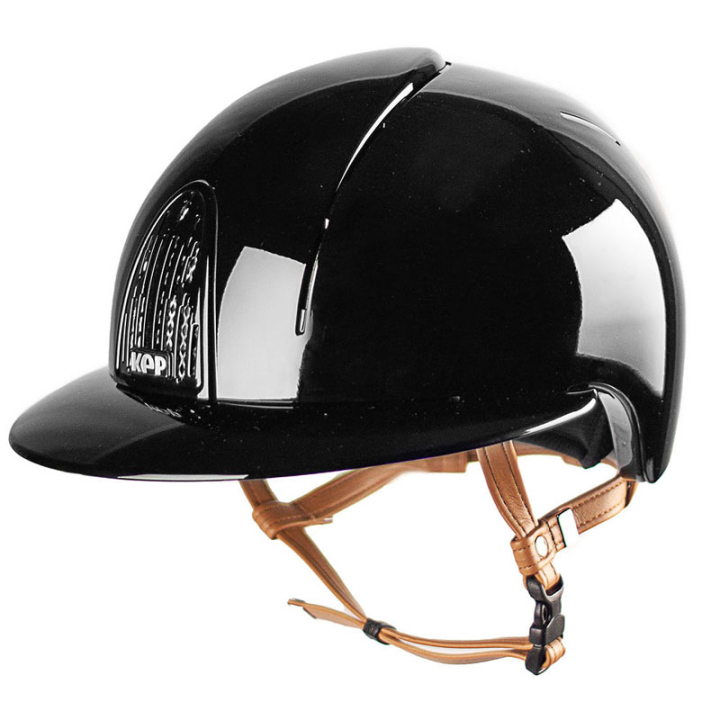 Riding Helmet Cromo Smart Polo Polish Beige Chinstrap Black in the group Riding Equipment / Riding Helmets / Wide Peak Riding Helmets at Equinest (E54085B00171BA_r)