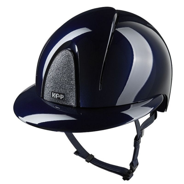Riding Helmet Smart Nova Metal Polish Polo Star Navy/Silver in the group Riding Equipment / Riding Helmets / Wide Peak Riding Helmets at Equinest (E54367L0NASI_r)