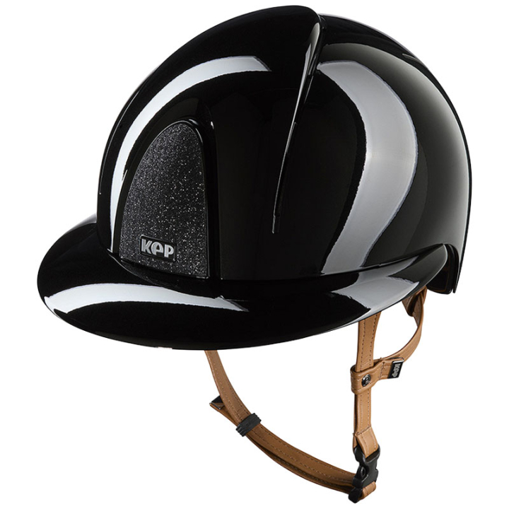 Riding Helmet Smart Nova Metal Polish Polo Star Beige Strap Black/Black in the group Riding Equipment / Riding Helmets / Wide Peak Riding Helmets at Equinest (E54372B00171BABA_r)