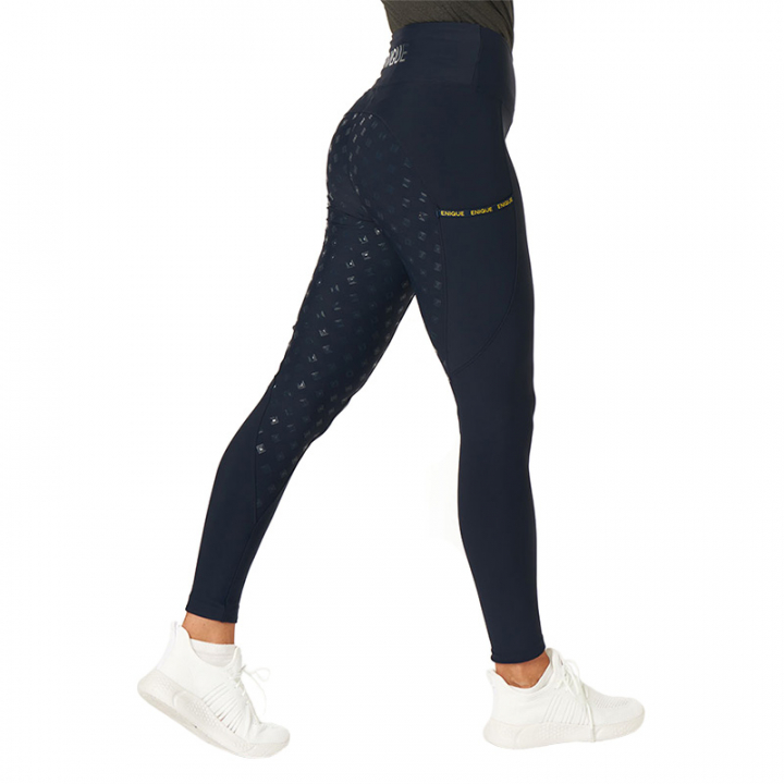 Riding Tights Signature FG Navy Blue in the group Equestrian Clothing / Riding Breeches & Jodhpurs / Riding Tights & Riding Leggings at Equinest (ENQ002Ma_r)