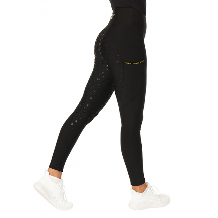 Riding Tights Signature FG Black in the group Equestrian Clothing / Riding Breeches & Jodhpurs / Riding Tights & Riding Leggings at Equinest (ENQ002Sv_r)