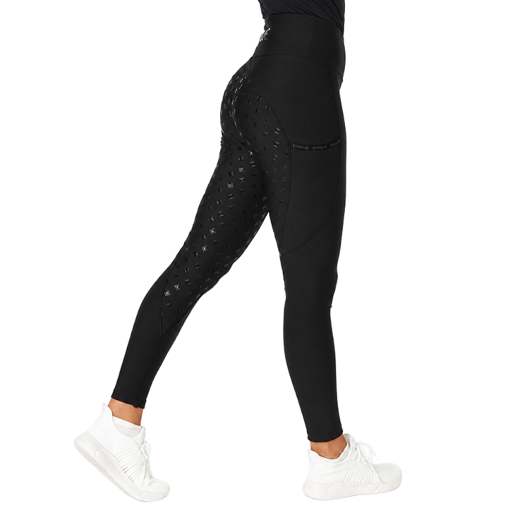 Winter Riding Tights Signature Thermo Plus Full Grip Black in the group Equestrian Clothing / Riding Breeches & Riding Tights / Winter & Thermal Riding Breeches at Equinest (ENQ006FGBALBA_r)