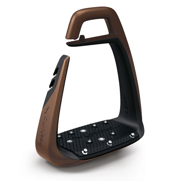 Stirrups Soft Up Classic Choco/Black in the group Horse Tack / Stirrups at Equinest (FREECLASSIC-C-B)
