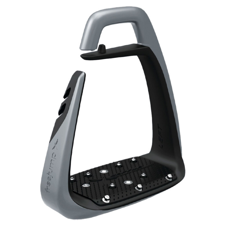 Stirrups Soft Up Classic Silver/Black in the group Horse Tack / Stirrups at Equinest (FREECLASSIC-SIBA)