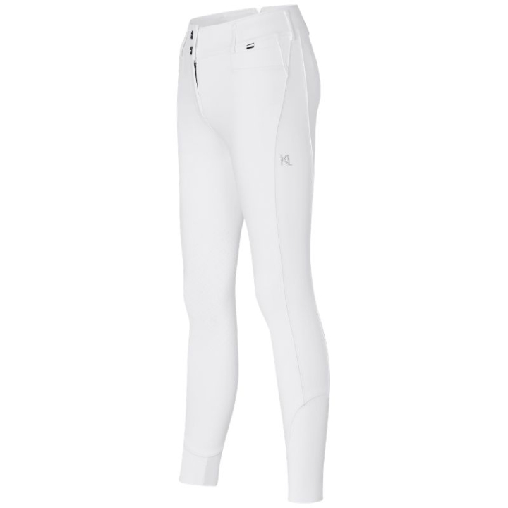 Riding Breeches KLKira H Shape Knee Grip White in the group Equestrian Clothing / Riding Breeches & Riding Tights / Breeches at Equinest (GI243024WH_r)