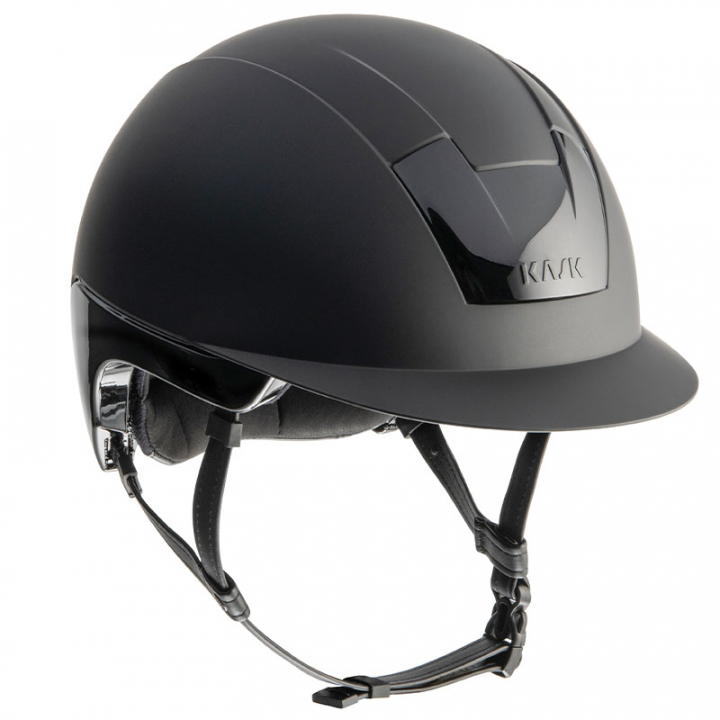 Riding Helmet Kooki Matte Black in the group Riding Equipment / Riding Helmets / Standard Visor Riding Helmets at Equinest (HHE00036211Sv_r)