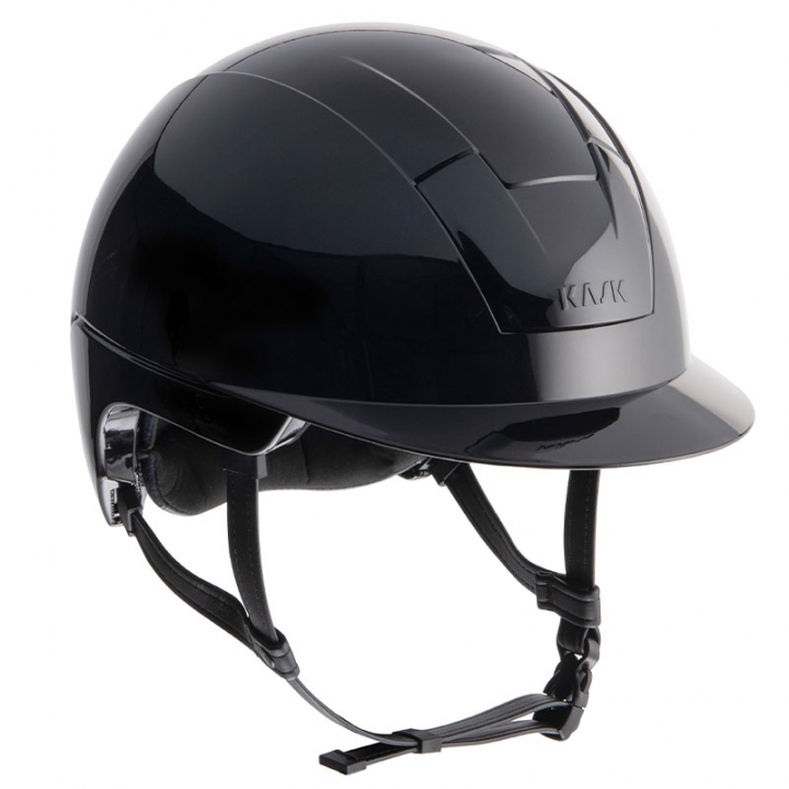 Riding Helmet Kooki Shine Black in the group Riding Equipment / Riding Helmets / Standard Visor Riding Helmets at Equinest (HHE00036397Sv_r)