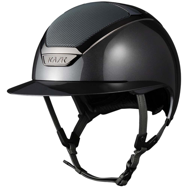 Riding Helmet Star Lady Pure Shine Grey in the group Riding Equipment / Riding Helmets / Wide Peak Riding Helmets at Equinest (HHE0A043GR_r)