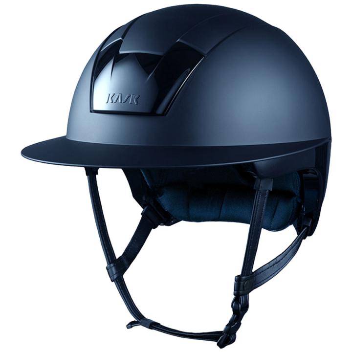 Riding Helmet Kooki Lady Matt Navy Blue in the group Riding Equipment / Riding Helmets / Wide Peak Riding Helmets at Equinest (HHE0A3739951NA_r)