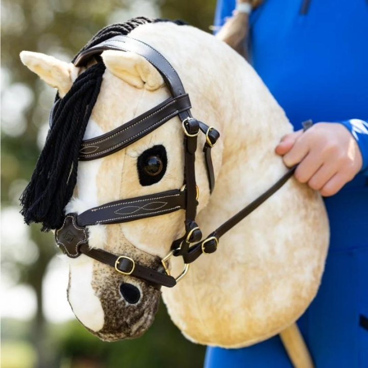 Bridle for Hobby Horse Grackle Brown in the group Hobby Horses & Toy Horses / Hobby Horse Tack at Equinest (IT034010BR)
