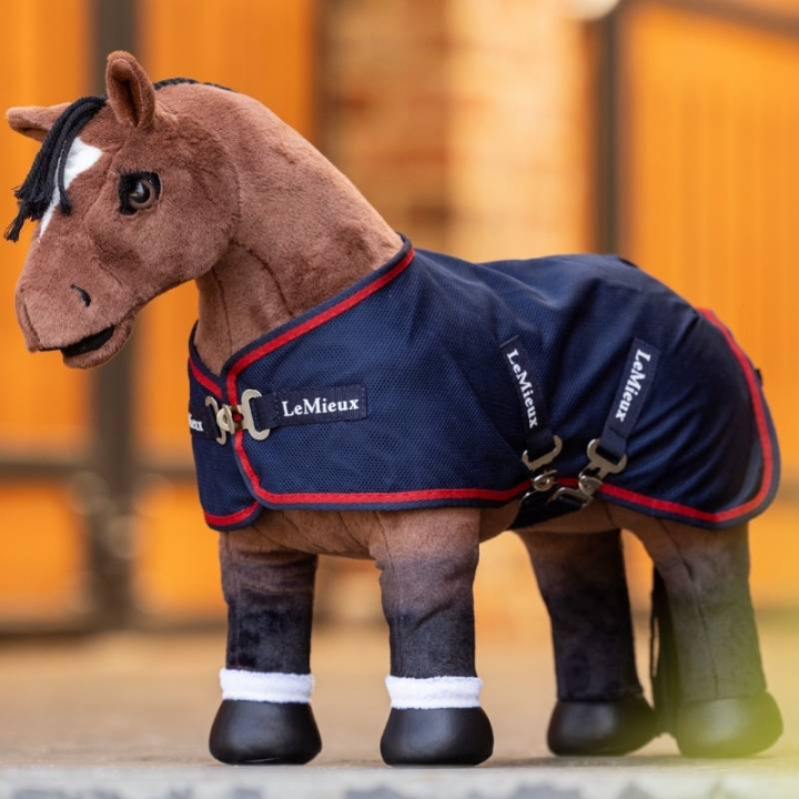 Cooler Rug Toy Pony Mesh Navy Blue in the group Hobby Horses & Toy Horses / Toy Horse Tack at Equinest (IT045750NA)