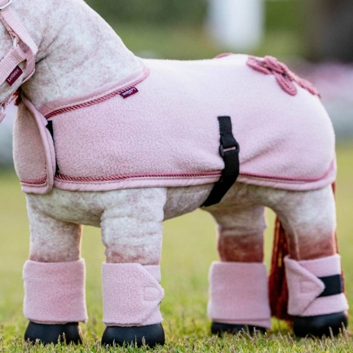 Fleece Rug Toy Pony Light Pink in the group Hobby Horses & Toy Horses / Toy Horse Tack at Equinest (IT059640LPI)
