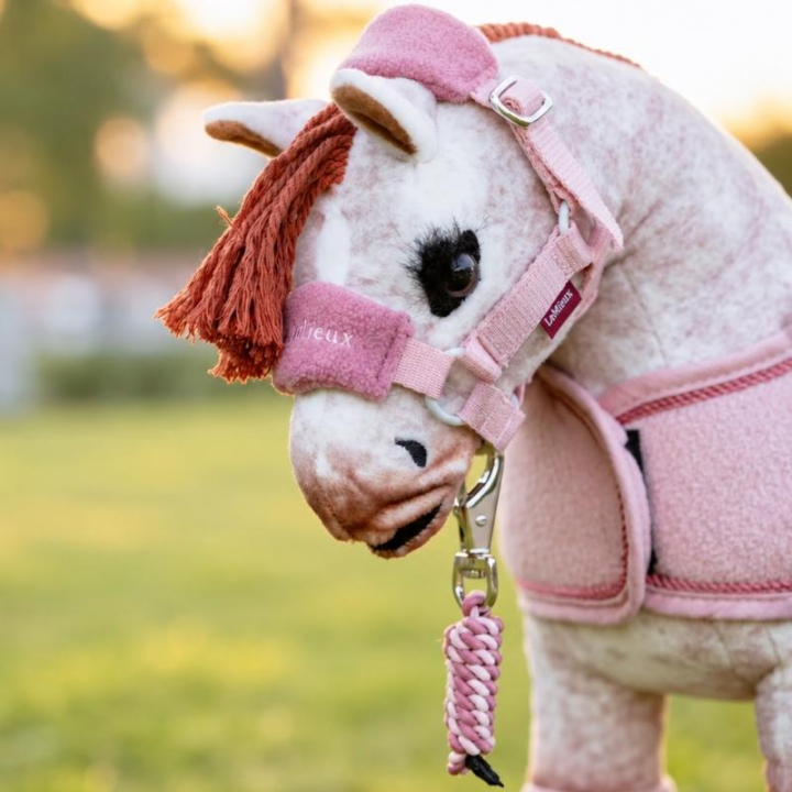 Halter & Lead Rope Toy Pony Vogue Light Pink in the group Hobby Horses & Toy Horses / Toy Horse Tack at Equinest (IT063030LPI)