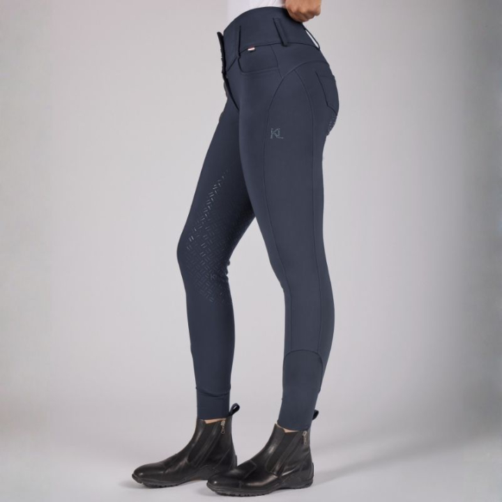 Riding Breeches KLKhloe X Shape Full Grip Navy Blue in the group Equestrian Clothing / Riding Breeches & Riding Tights / Breeches at Equinest (J2430243NA_r)