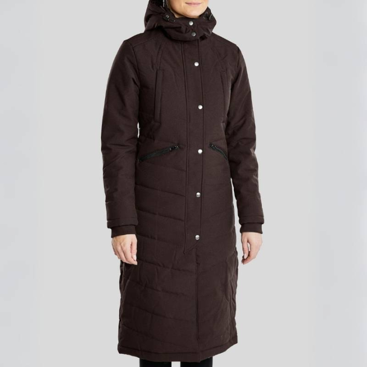 Riding Coat Dicte Long Brown in the group Equestrian Clothing / Coats & Jackets / Riding Coats at Equinest (JACK19883BR_r)