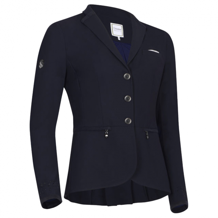 Victorine Competition Jacket Navy Blue in the group Equestrian Clothing / Show Jackets & Tailcoats at Equinest (JC-WO1-17Ma_r)