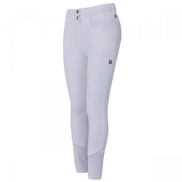 Riding Breeches Kadi Knee Patch White in the group Equestrian Clothing / Riding Breeches & Jodhpurs / Breeches at Equinest (KLC-BRKG-157Vi_r)
