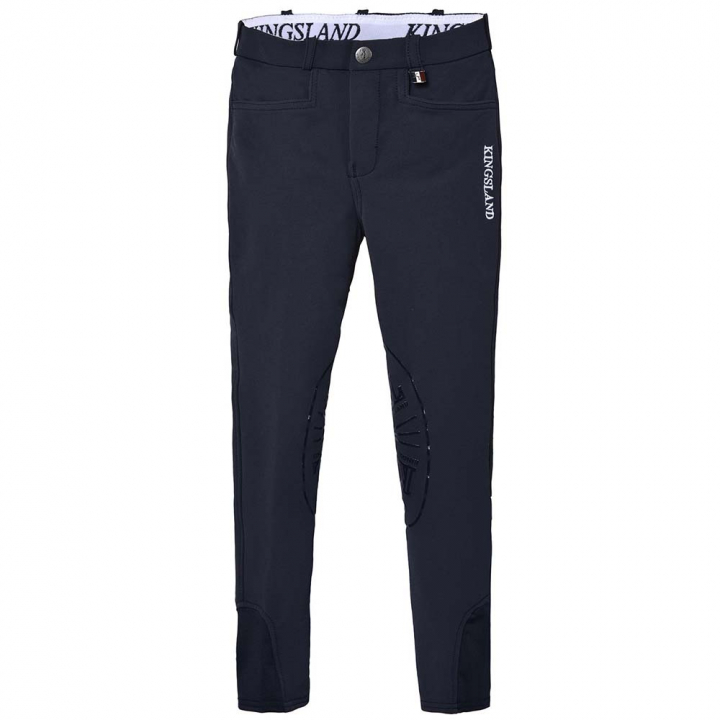 Children's Riding Breeches KLkitti Navy Blue in the group Equestrian Clothing / Riding Breeches & Jodhpurs / Breeches at Equinest (KLC-BRKG-706Ma_r)