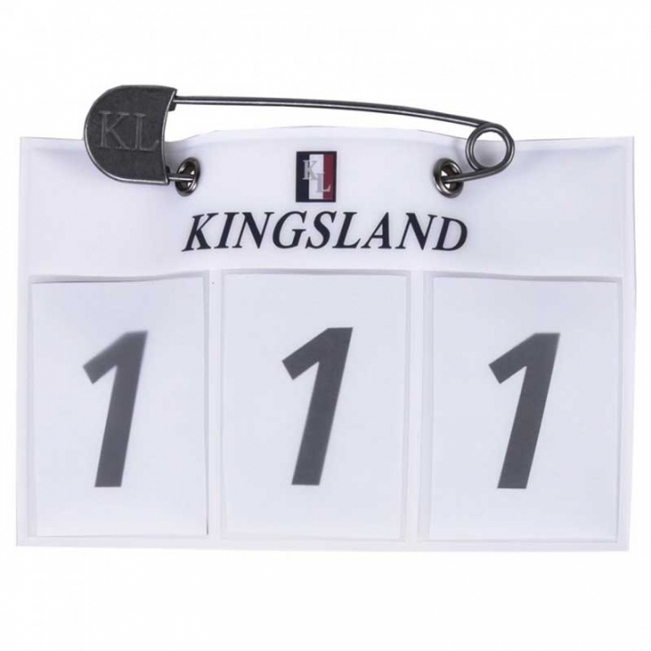 Number Bib Classic White in the group Horse Tack / Horse Tack Accessories / Competition Numbers at Equinest (KLC-HG-730VI-ONESIZE)