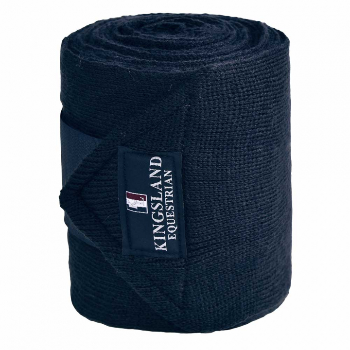 Elastic Bandages 4-Pack Navy Blue in the group Horse Tack / Leg Protection / Bandages at Equinest (KLC-HG-751MA-ONESIZE)