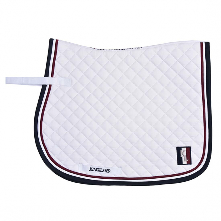 Saddle Pad Classic White in the group Horse Tack / Saddle Pads / All-Purpose & Jumping Saddle Pads at Equinest (KLC-HGS-755Vi_r)