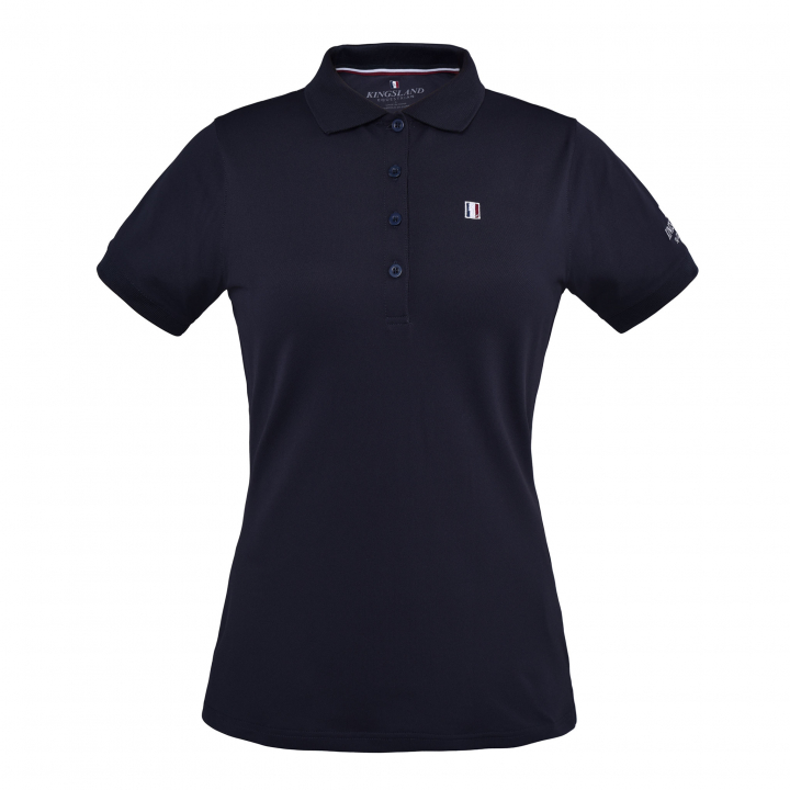 Polo Shirt Classic Navy Blue in the group Equestrian Clothing / Piques at Equinest (KLC-PT-121Ma_r)
