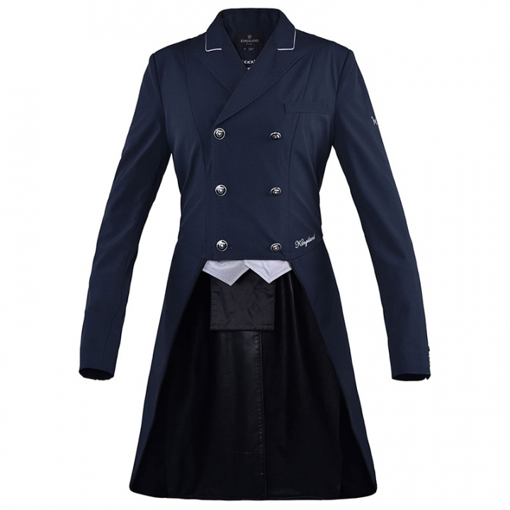 Softshell Tailcoat Classic Donatella 0Navy Blue in the group Equestrian Clothing / Show Jackets & Tailcoats at Equinest (KLC-SJ-937Ma_r)