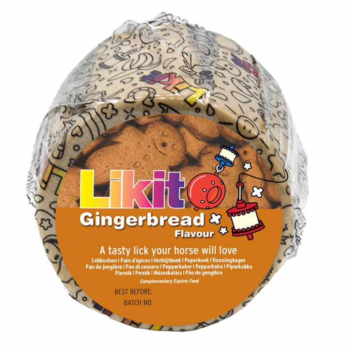 Salt Lick Gingerbread Refill 650g in the group Supplements / Horse Supplements / Salt Licks, Mineral Blocks & Lick Stones at Equinest (LIKB2GB-650)