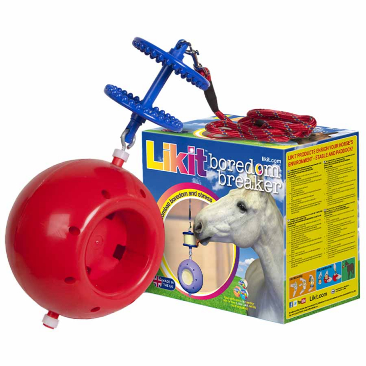 Holder Boredom Breaker Level 3 Red in the group Stable & Paddock / Horse Toys at Equinest (LIKBB01RE)
