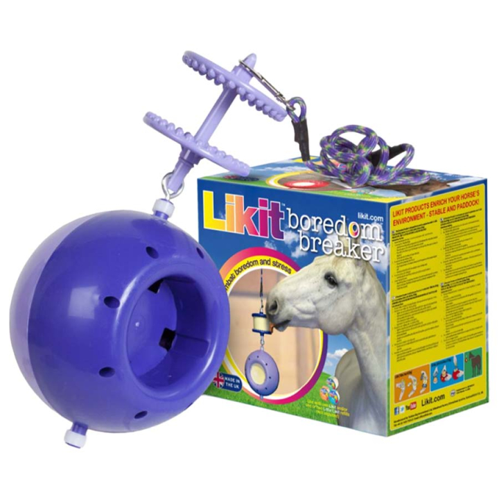 Holder Boredom Breaker Level 3 Purple in the group Stable & Paddock / Horse Toys at Equinest (LIKBB06PU)