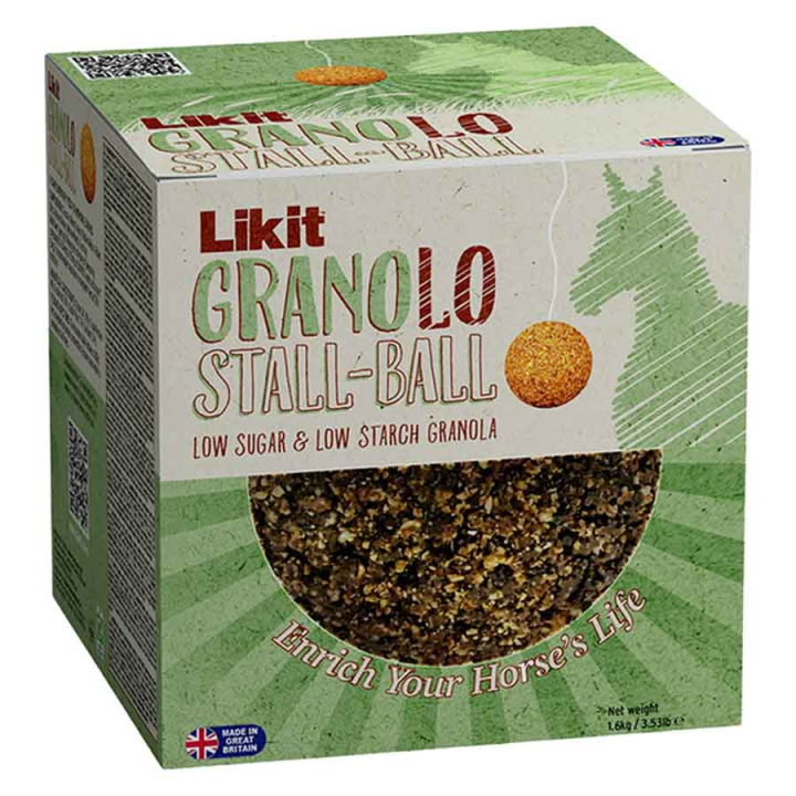 Stable Ball GranoLo Apple 1,5kg in the group Supplements / Horse Supplements / Salt Licks, Mineral Blocks & Lick Stones at Equinest (LIKGRANOLOB-15kg)
