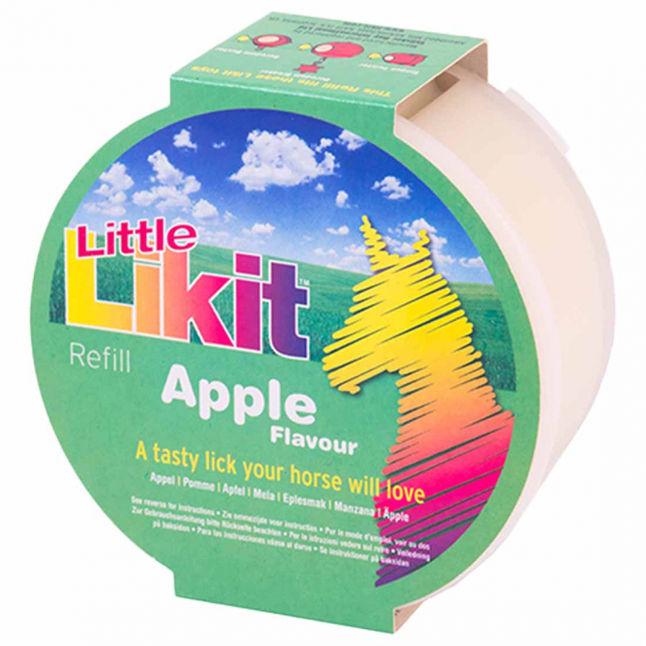 Lick Stone Little Apple Refill without Holes 250g in the group Supplements / Horse Supplements / Salt Licks, Mineral Blocks & Lick Stones at Equinest (LIKLLAPEU-250)