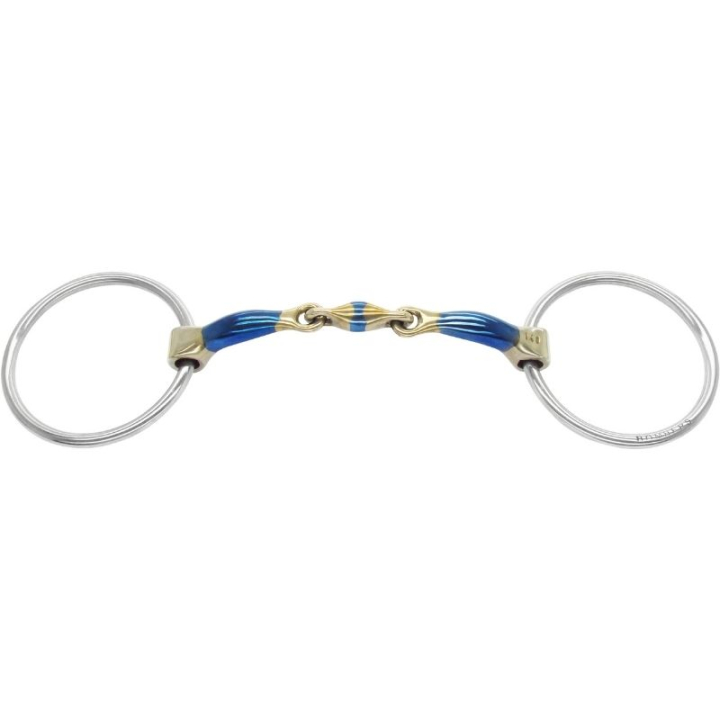 Loose Ring Snaffle Elliptical in the group Horse Tack / Bits / Snaffle Bits at Equinest (LREL09510_r)
