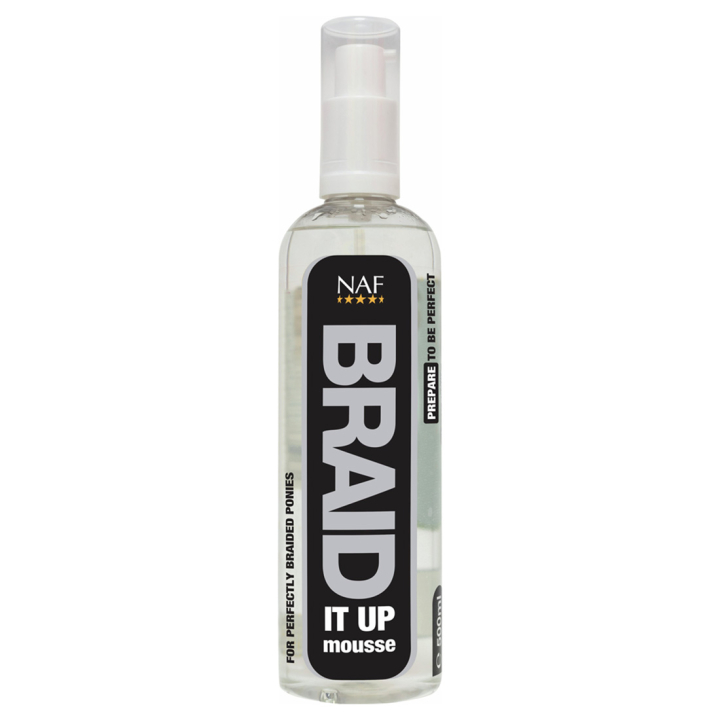 Braiding Mousse Braid It Up 500ml in the group Grooming & Health Care / Coat Care / Coat Shine at Equinest (NAF0030500)