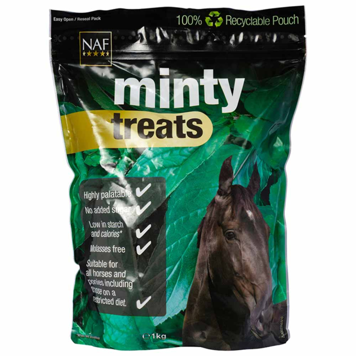 Minty Treats 1kg in the group Grooming & Health Care / Horse Treats at Equinest (NAF1791)