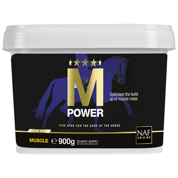M Power 900g in the group Supplements / Horse Supplements / Performance at Equinest (NAF18809-900)