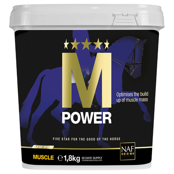 M Power 1,8kg in the group Supplements / Horse Supplements / Muscles at Equinest (NAF18818-1800)