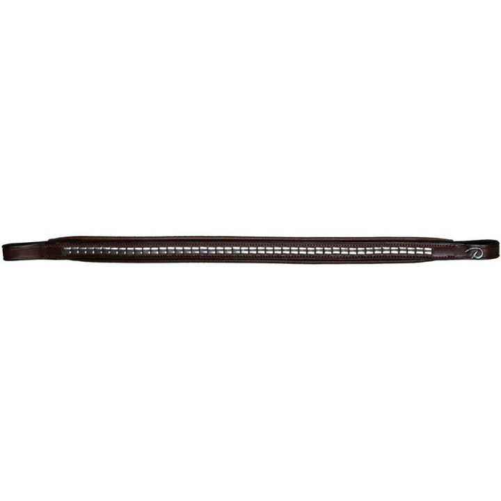 Browband Silver Studs NE Brown in the group Horse Tack / Bridles & Browbands / Browbands at Equinest (NE02LBr_r)