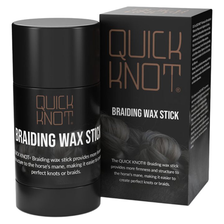 Quick Knot Wax Stick 40ml Transparent in the group Grooming & Health Care / Plaiting Bands & Mane Bows at Equinest (Q4000401TR)