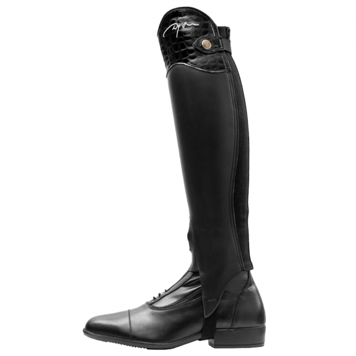 Half Chaps Exel Croco Top Black in the group Riding Footwear / Chaps at Equinest (RI11DBCLBA_r)
