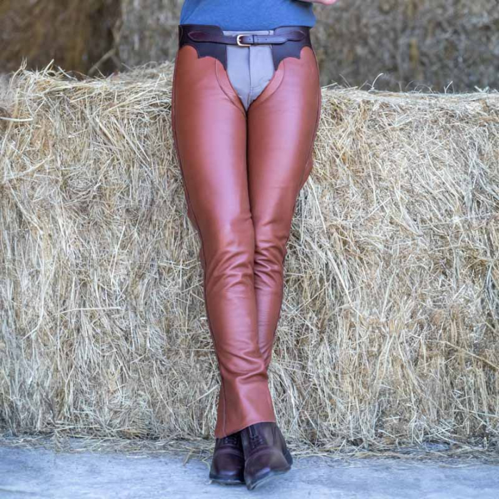 Chaps Leather Cognac in the group Riding Footwear / Chaps at Equinest (RI12ACOLCO_r)