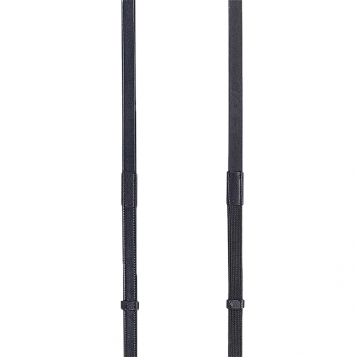 Hunter Reins Leather/Rubber 5/8